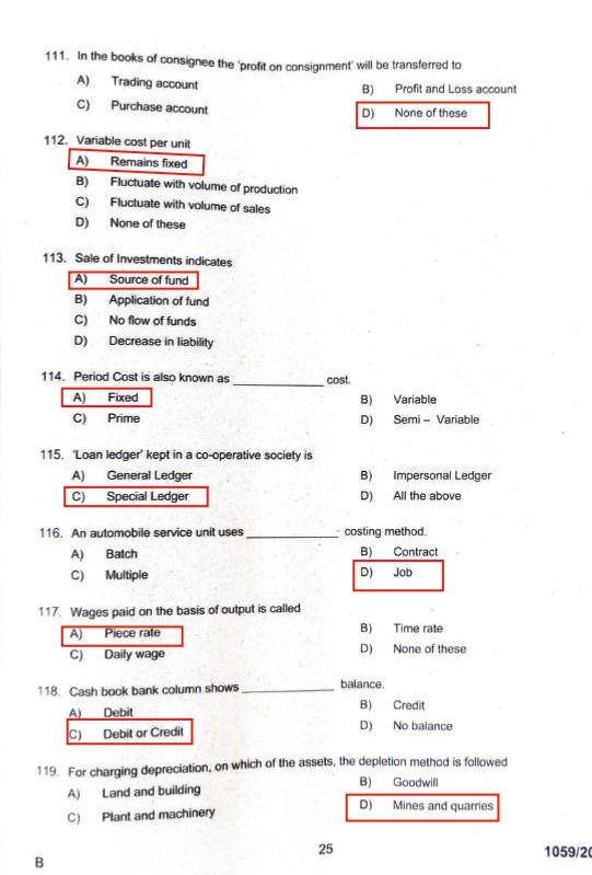 cseb answer key